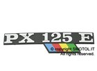 Platte für Fronthaube &quot;px125e&quot; für Vespa PX 125 RAINBOW
