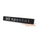 Rms Plate &quot;50 Special&quot; hinten für Vespa 50 Special