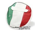 Dieffe Hubcap weiße Tasche tricolor Vespa Rad 9-10 [Copy]