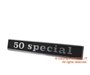 Plate &quot;50 Special&quot; back to the original Piaggio Vespa 50 Special
