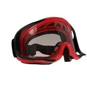 Mascherina occhiali modello racing colore ROSSA per CROSS e ENDURO