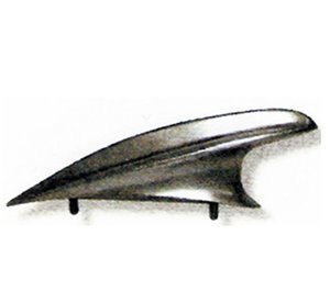 Cresta Kotflügel aus Aluminium Vespa GS 150 50