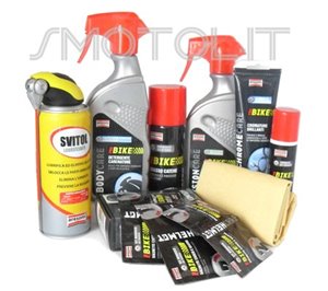Reinigung und Pflege-Kits für Motorräder Arexon Reiniger Chrome Fat 200 75 ml und Wipes Stoff SVITOL Tradurre