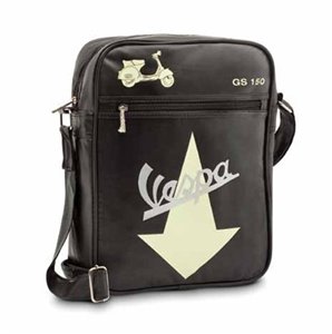 Borsa a tracolla originale VESPA GS 150 colore NERO