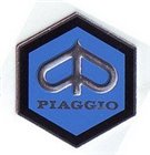 Adhesive Sechskant Schild für Piaggio Vespa PX 125 150 200 AVERAGE PE 31 mm