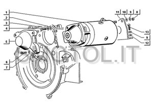 Tav 26 - Motorino di avviamento