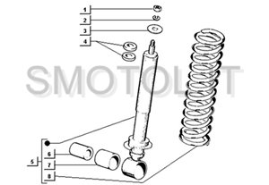 Tav 81 - Ammortizzatore anteriore