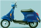 Trasmissione cambio VESPA 50 FL2 completa di guaina e filo