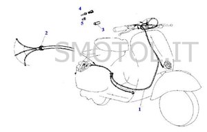 Tav 11 - Impianto elettrico Vespa 50 L