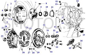 Tav  1 - Frizione Vespa 50 L [Copy] [Copy] [Copy] [Copy] [Copy] [Copy] [Copy] [Copy] [Copy] [Copy]