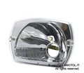 Bosatta Gruppo ottico anteriore per VESPA 50 SPECIAL vetro liscio Lampada alogena