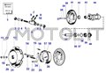 Smotol Tav 24 - Mozzo ruota post Ape 50 Rst