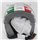 Demijet zugelassenen Helm Platte Vespa Italien KAYE Modell perlweiß mit Visier