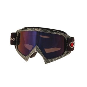 Mascherina occhiali modello racing colore CARBONIO per CROSS e ENDURO