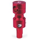 Supporto manubrio colore ROSSO anodizzato per  TYPHOON/NRG