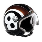 Casco demijet leggero omologato HELMO OTTOVOLANTE colore BRONZO visiera AERONAUTICA